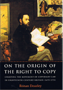 Cover of On the Origin of the Right to Copy
