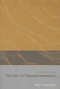 Cover of An Introduction to the Law on Financial Investment