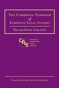 Cover of Cambridge Yearbook of European Legal Studies: Vol 7, 2004-2005