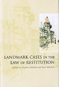 Cover of Landmark Cases in the Law of Restitution
