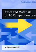 Cover of Cases and Materials on EC Competition Law