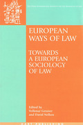 Cover of European Ways of Law: Towards a European Sociology of Law
