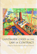 Cover of Landmark Cases in the Law of Contract