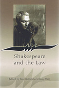 Cover of Shakespeare and the Law