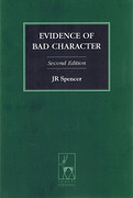 Cover of Evidence of Bad Character