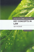 Cover of Key Concepts in Law