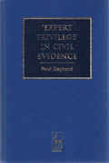 Cover of Expert Privilege in Civil Evidence