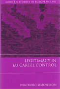 Cover of Legitimacy in EC Cartel Control