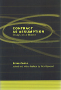 Cover of Contract as Assumption: Essays on a Theme