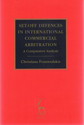 Cover of Set-off Defences in International Commercial Arbitration: A Comparative Analysis