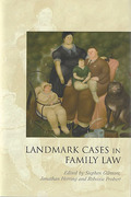 Cover of Landmark Cases in Family Law