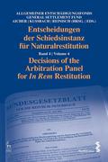 Cover of Decisions of the Arbitration Panel for In Rem Restitution: Volume 4