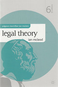 Cover of Palgrave Law Masters: Legal Theory
