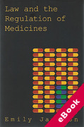 Cover of Law and the Regulation of Medicines (eBook)