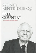 Cover of Free Country: Selected Lectures and Talks