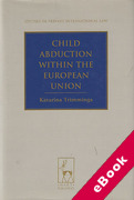 Cover of Child Abduction within the European Union (eBook)