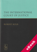 Cover of The International Court of Justice (eBook)