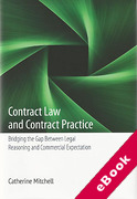 Cover of Contract Law and Contract Practice: Bridging the Gap Between Legal Reasoning and Commercial Expectation (eBook)