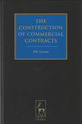 Cover of The Construction of Commercial Contracts