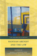 Cover of Hannah Arendt and the Law