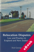 Cover of Relocation Disputes: Law and Practice in England and New Zealand (eBook)