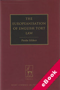 Cover of The Europeanisation of English Tort Law (eBook)