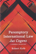 Cover of Peremptory International Law - Jus Cogens: A General Inventory