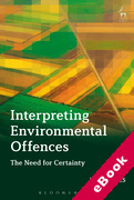 Cover of Interpreting Environmental Offences: The Need for Certainty (eBook)