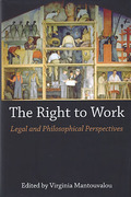 Cover of The Right to Work: Legal and Philosophical Perspectives
