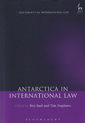 Cover of Antarctica in International Law