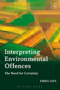 Cover of Interpreting Environmental Offences: The Need for Certainty