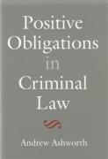 Cover of Positive Obligations in Criminal Law