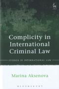 Cover of Complicity in International Criminal Law