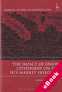 Cover of The Impact of Union Citizenship on the EU's Market Freedoms (eBook)