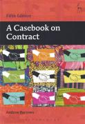 Cover of A Casebook on Contract