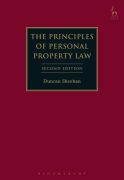 Cover of The Principles of Personal Property Law