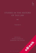 Cover of Studies in the History of Tax Law: Volume 8 (eBook)