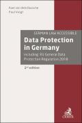 Cover of Data Protection in Germany