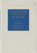 Cover of Cross-Border Litigation in Europe