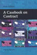 Cover of A Casebook on Contract