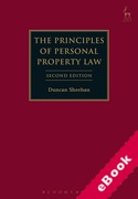 Cover of The Principles of Personal Property Law (eBook)