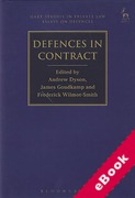 Cover of Defences in Contract (eBook)