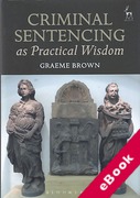 Cover of Criminal Sentencing as Practical Wisdom (eBook)