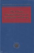 Cover of The Private International Law of Companies in Europe