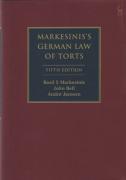 Cover of Markesinis' German Law of Torts