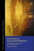 Cover of Humiliation in International Relations: A Pathology of Contemporary International Systems