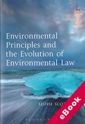 Cover of Environmental Principles and the Evolution of Environmental Law (eBook)