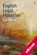 Cover of English Legal Histories (eBook)