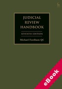 Cover of Judicial Review Handbook (eBook)