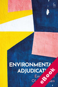 Cover of Environmental Adjudication (eBook)